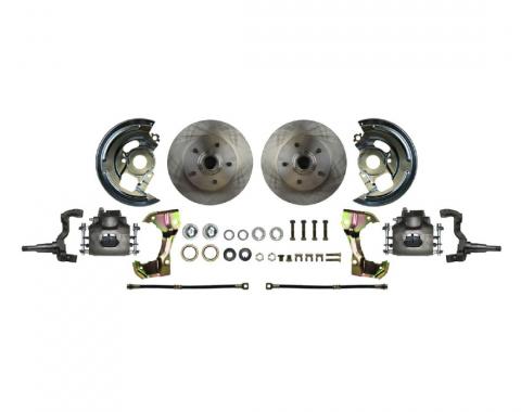 Right Stuff 1967-1969 GM F/X-Body Front 'At The Wheel' Big Brake Upgrade Kit AFXWK02C