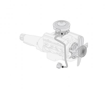 Right Stuff 1947-54 Chevrolet Truck W/6cyl, Pre-Bent OE Steel Fuel Pump To Carb Line TPC4701