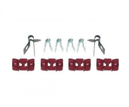 Right Stuff 1967-68 Camaro/Firebird 10-Piece Brake Line Clip Set FCS001