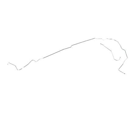 Right Stuff 1981-87 Buick Grand National, Pre-Bent OE Steel Fuel Return Line AGL8603