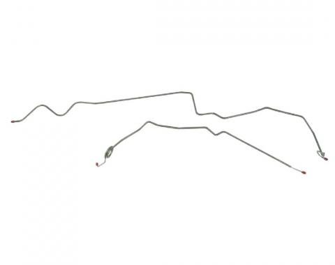 Right Stuff 1969 GM F-Body, Pre-Bent 1-Piece OE Steel Front To Rear Power Brake Line FIN6902