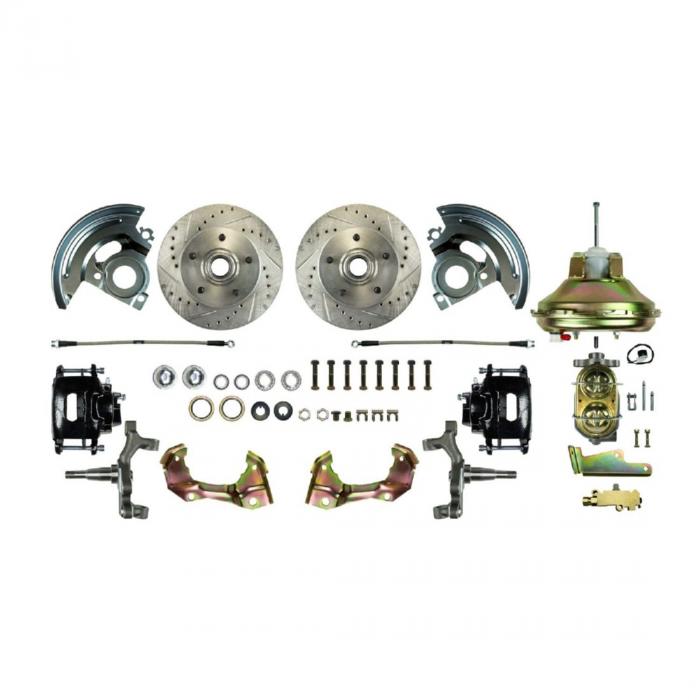 Wilwood Front Disc Brake Kit Red 67-74 Camaro Nova