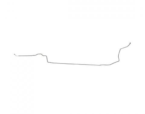 Right Stuff 1977-81 GM F-Body, Pre-Bent 1-Piece OE Steel Front To Rear Power Disc Brake Line FIN7801