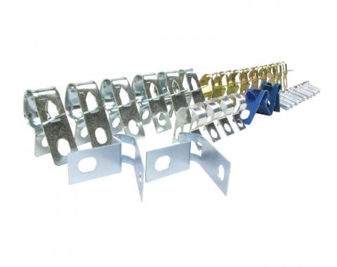 Right Stuff 1975-81 Pontiac Firebird 32-Piece Complete Brake Line Clip Set FCS014