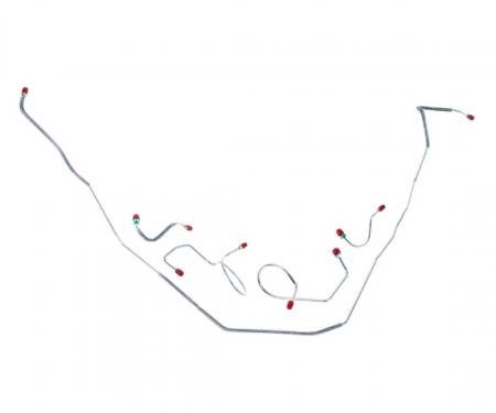 Right Stuff 1967-68 Chevrolet Bel Air/Impala, Pre-Bent OE Steel Front Brake Line Kit BKT6703