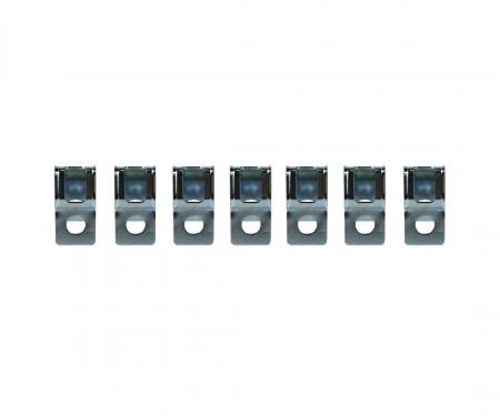 Right Stuff 1969 Camaro/Firebird 7-Piece 3/8" & 1/4" Fuel Line Clip Set FCS005