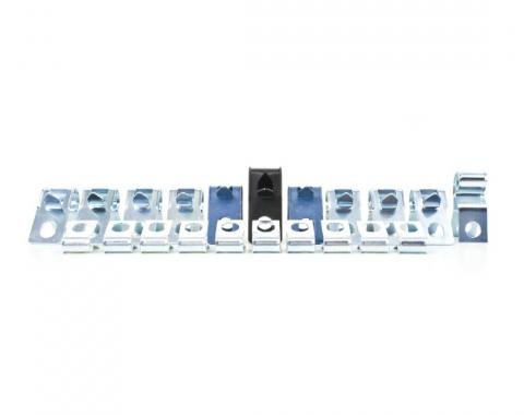 Right Stuff 1970 Camaro/Firebird 25-Piece Complete Brake Line Clip Set FCS008