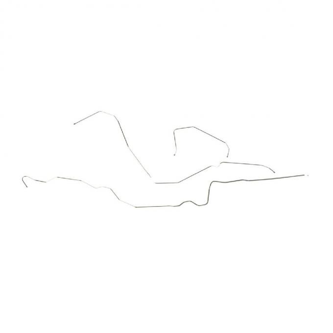 Right Stuff 1979-81 Pontiac Firebird, Pre-Bent OE Steel 1/4" Fuel Return Line FGL8003