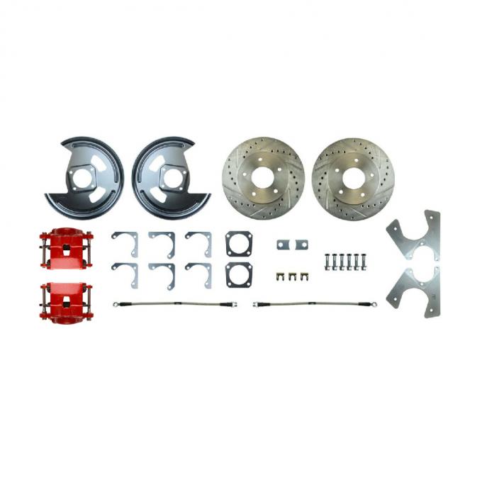 Right Stuff 70-74 Camaro/Firebird, 10/12 Bolt, Staggared Shocks, Rear Disc Brake Conversion AFXRDM6Z