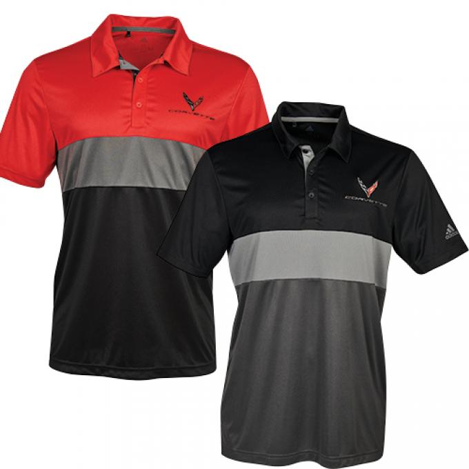 Men's 2020 Corvette Adidas Sport Polo