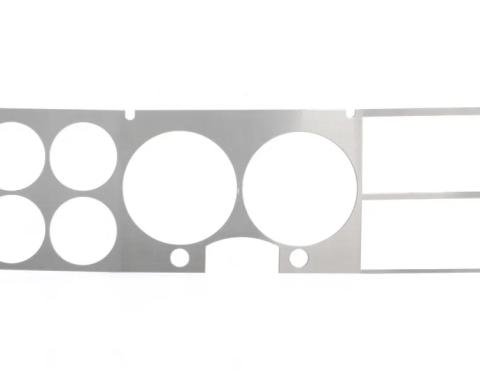 AMD Dash Bezel Trim, Brushed Aluminum, 81-91 Chevy GMC C/K Pickup Truck Blazer Jimmy Suburban 460-4081-A