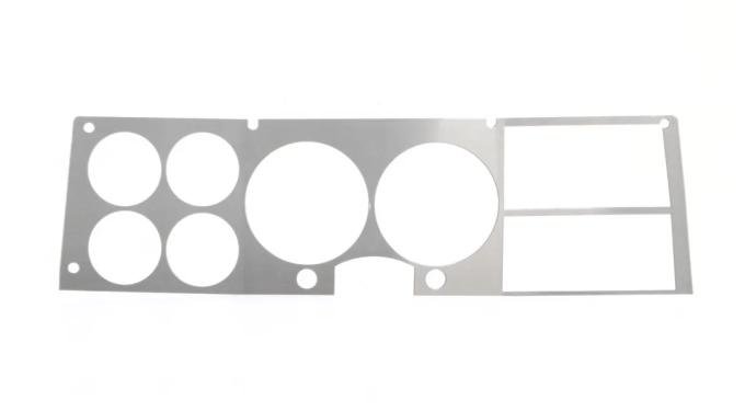 AMD Dash Bezel Trim, Brushed Aluminum, 81-91 Chevy GMC C/K Pickup Truck Blazer Jimmy Suburban 460-4081-A