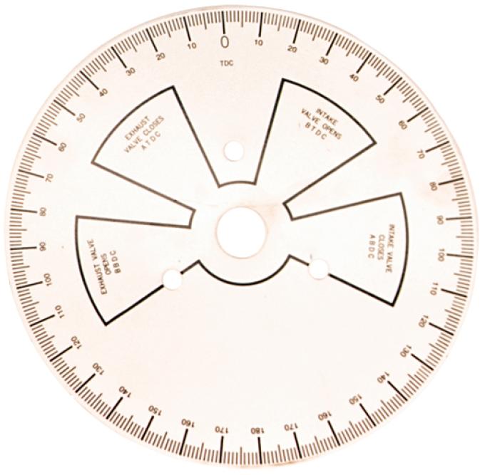 Proform Camshaft Degree Wheel, 9 Inch Diameter, With Instructions 66791