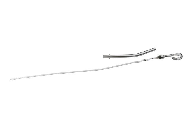 Proform Engine Oil Pan Dipstick and Tube Kit, Chrome, Steel, For Small Block Chevy 55-77 141-550