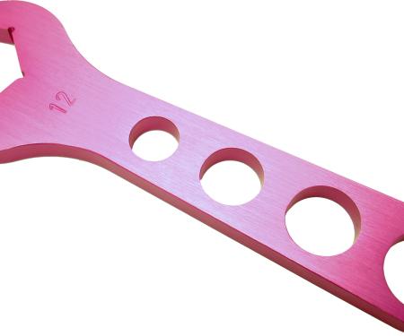 Proform Aluminum AN Hex Wrench For -12AN, 1-1/4 Inch Fittings, Red Anodized, Sold Each 66975C