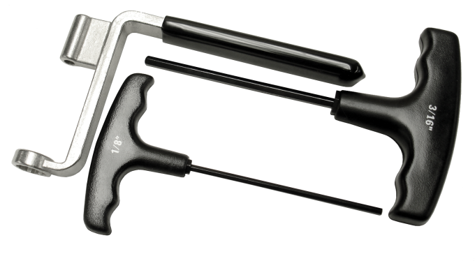 Proform Valve Lash Wrench Set, 1/2 Inch Wrench With One 3/16 and One 1/8 Allen Wrench 66778