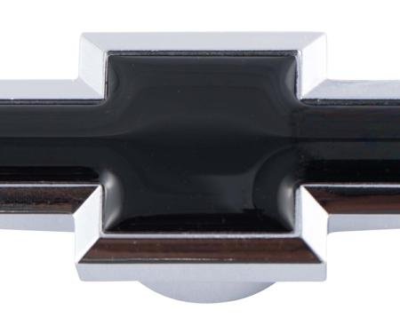 Proform Extra Large Air Cleaner Center Nut, Chevy Bowtie Style, Chrome w/Black 141-338