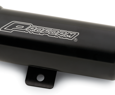 Proform Radiator Overflow Canister, Billet Aluminum, Universal, Anodized Black 69527