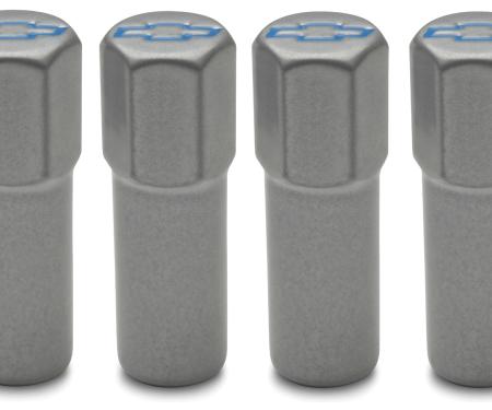 Proform Engine Valve Cover Mini Nuts, Steel, Gray, Bowtie Logo, Studs Included, 4pc 141-367