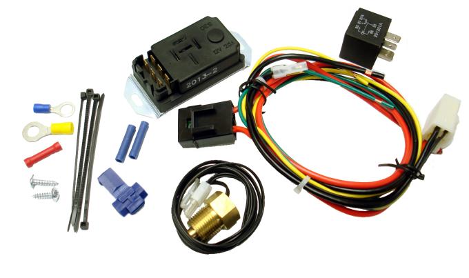 Proform Electric Fan Controller, Adjustable 150-240 degree range, Thread-in probe sensor 69598