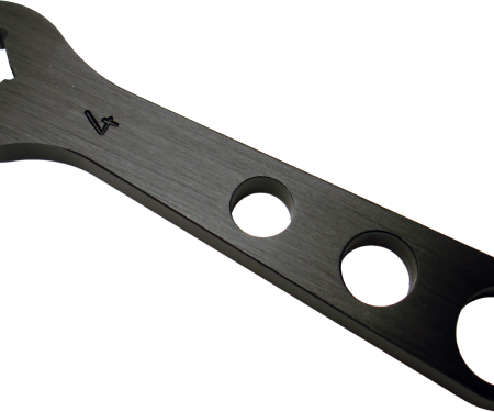 Proform Aluminum AN Hex Wrench For -4AN, 9/16 Inch Fittings, Black Anodized, Sold Each 66971C