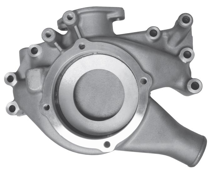 Proform Water Pump Housing, Aluminum, Natural Finish, Fits Mopar B, RB, and HEMI 66228