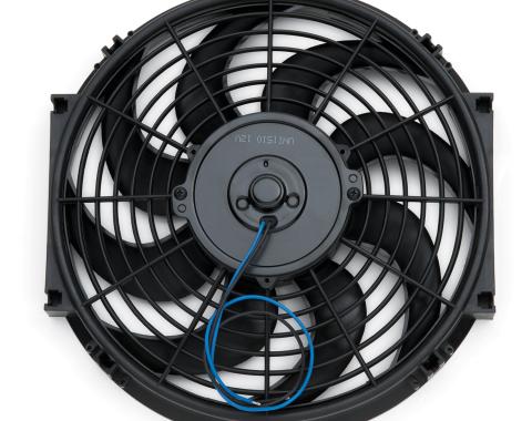 Proform Electric Radiator Fan, Universal High Perf. S-Blade Model, 12 Inch, 1200CFM 67013
