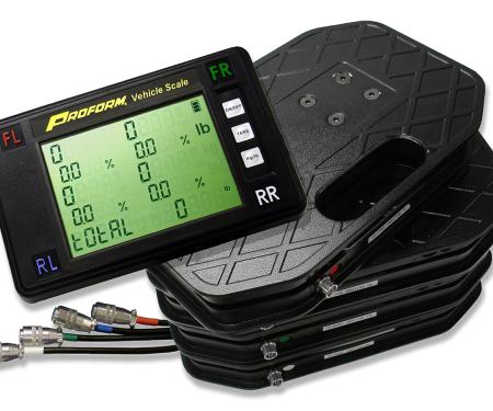 Proform 5000 lbs Wired Vehicle Scale System with Padded Hardshell Case 67650