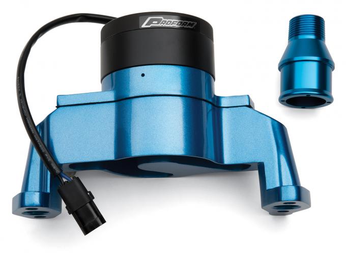 Proform Electric Engine Water Pump, Aluminum, Blue Powder Coat, Fits SB Chevy Engines 66225B