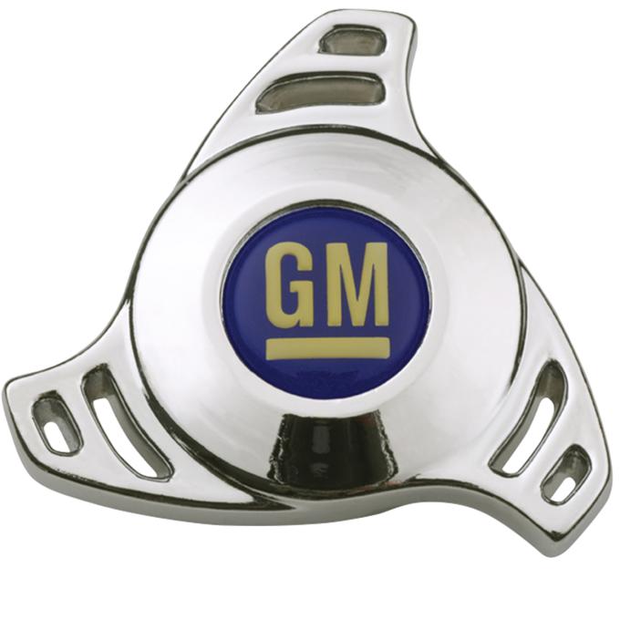 Proform Carburetor Air Cleaner Center Nut, Small High Tech Style, GM Logo Center, Chrome 141-332