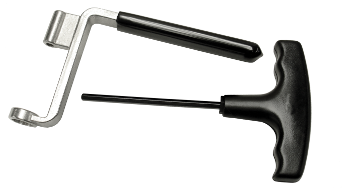 Proform Valve Lash Wrench Set, 7/16 Inch Wrench With One 1/8 Allen Wrench, Plastic Grip 66779