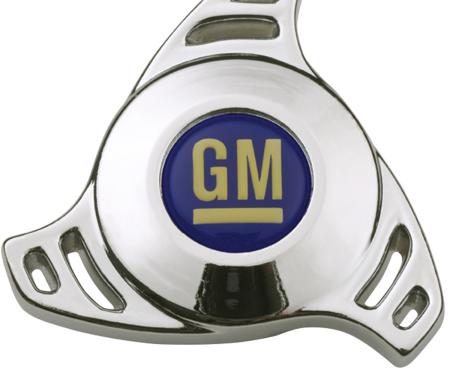 Proform Carburetor Air Cleaner Center Nut, Small High Tech Style, GM Logo Center, Chrome 141-332