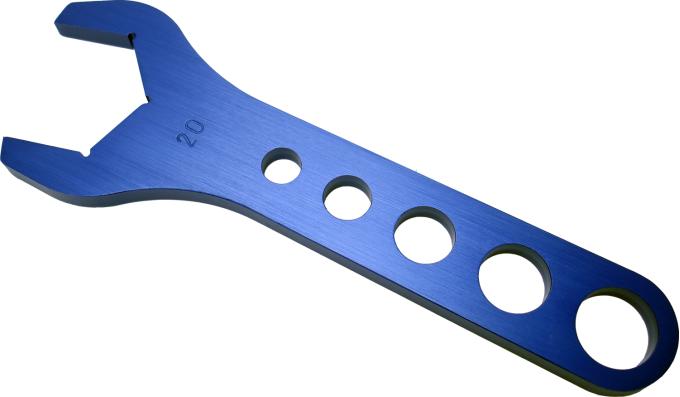 Proform Aluminum AN Hex Wrench For -20AN, 1-3/16 Inch Fittings, Dark Blue Anodized, Each 66977C
