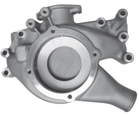 Proform Water Pump Housing, Aluminum, Natural Finish, Fits Mopar B, RB, and HEMI 66228
