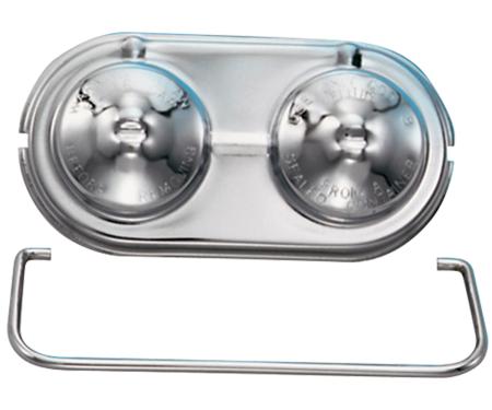 Proform Master Cylinder Cover, Single Bail Style, For Power or Manual Brakes, 3 X 5-5/8 141-227