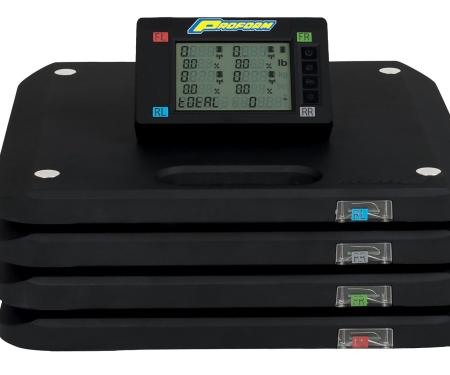 Proform Vehicle Scale System, Wireless, 7,000LB Capacity, 1,750LB/Pad, 4 Pads, Hard Case 67644