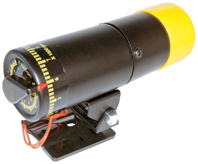 Proform RPM Shift Light, Stand Alone Adjustable Model, Black Body with Yellow Cover 67005C