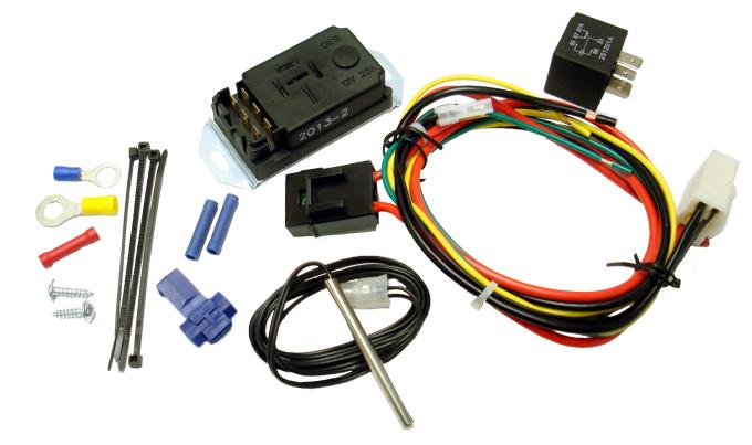 Proform Electric Fan Controller, Adjustable 150-240 degree range, Push-in probe sensor 69599