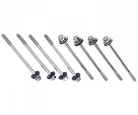 Proform Engine Valve Cover Holdown Bolts, Centerbolt Style, Washers Included, 8 Pieces 141-133