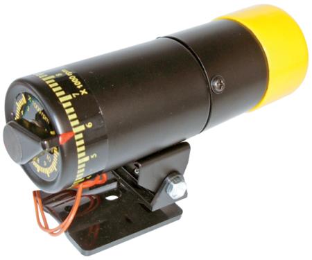 Proform RPM Shift Light, Stand Alone Adjustable Model, Black Body with Yellow Cover 67005C