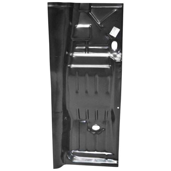 Redline Restomotive® 1968-1974 Chevy II / Nova Right Front Floor Complete with Seat Belt Bracket & 1/2 Center Hump Area