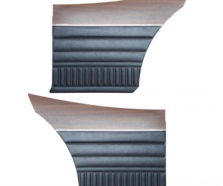 Legendary 1973 Dart / Duster Sport Fastback Rear Panels | Black