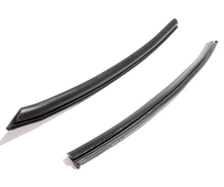 Metro Moulded Parts 1964-1970 Cadillac / Buick / Oldsmobile / Chevrolet / Pontiac Rear Roll-Up Vertical Window Seals, for 2-Door Hardtops VS 3-I