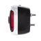 United Pacific Tail Light w/Black Housing & Blue Dot For 1940-53 Chevy & GMC Truck - R/H C7001R-1