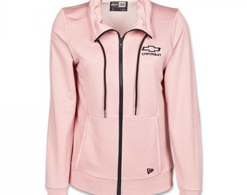 Ladies Chevrolet Bowtie Terry Cowl Full Zip Jacket