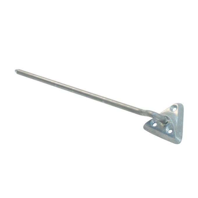 Dennis Carpenter Sun Visor Arm and Bracket - Left - Plain - 1960-65 Ford Falcon & Fairlane C0DB-6404145-A