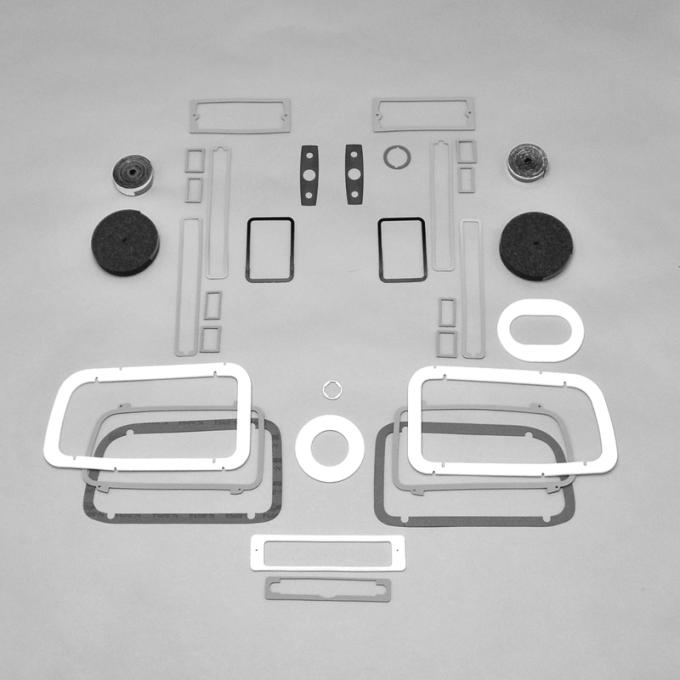 Detroit Muscle Technologies Mopar E Body 70 Barracuda Paint Exterior Gasket Set ECU7070PK01