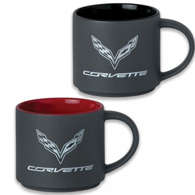 C7 Corvette 16 Oz. Coffee Mug | BLACK