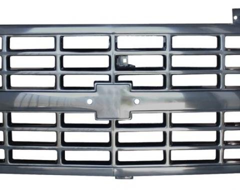 Key Parts '88-'93 Replacement Grille for Trucks with Composite Headlights Black, Paint to Match 0852-040G