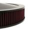 CFR Performance Chevy-Ford-Mopar 14" Chrome Steel Air Cleaner Set - Recessed Base HZ-2195BOX